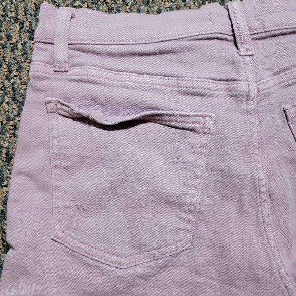 Pistola Winston High-Rise Fray Hem Cut Off Shorts Size 28 - Picture 11 of 13